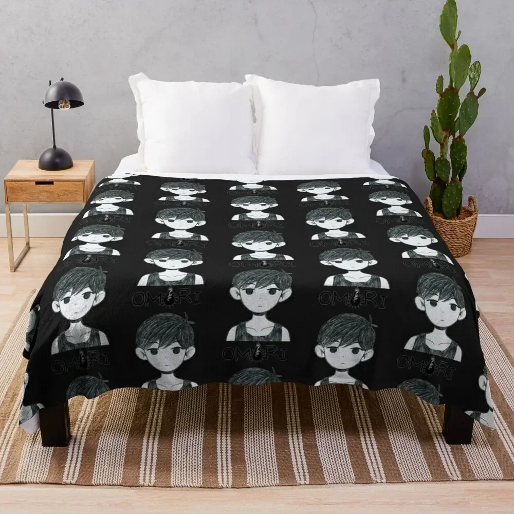

omori merch| Gift T-Shirt Throw Blanket Cozy Home Blanket Gift for Christmas Holiday