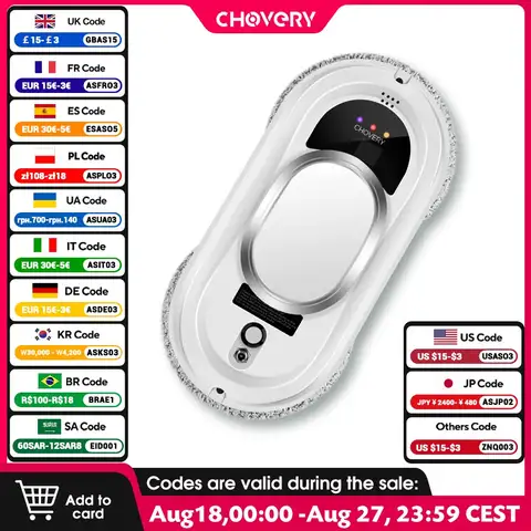 Window Cleaning Robot Vacuum CHOVERY
