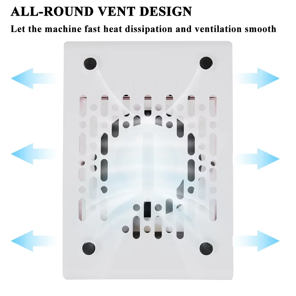 Coletor de pó de unhas profissional recarregável - baixo ruído, sucção poderosa, filtro removível para equipamentos de máquina de manicure