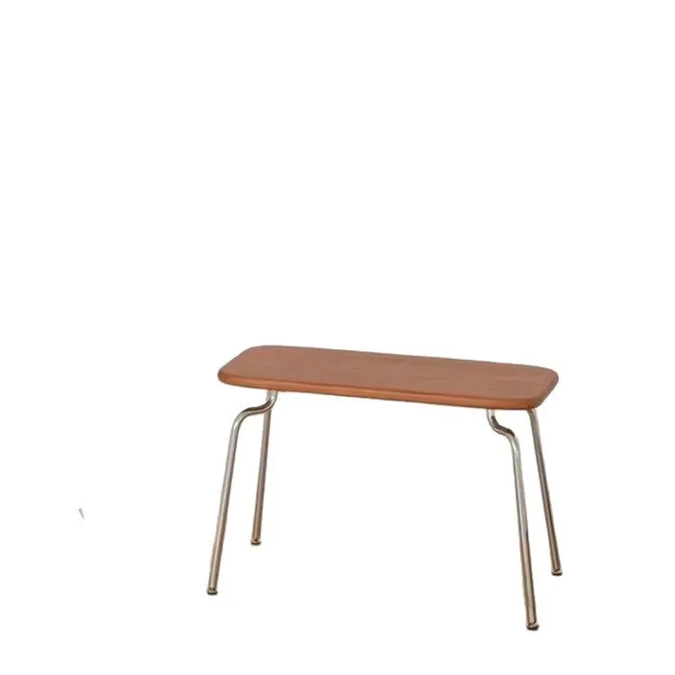 

Nordic minimalist solid wood dining chair home designer ant bench Internet celebrity shoe stool entrance stool
