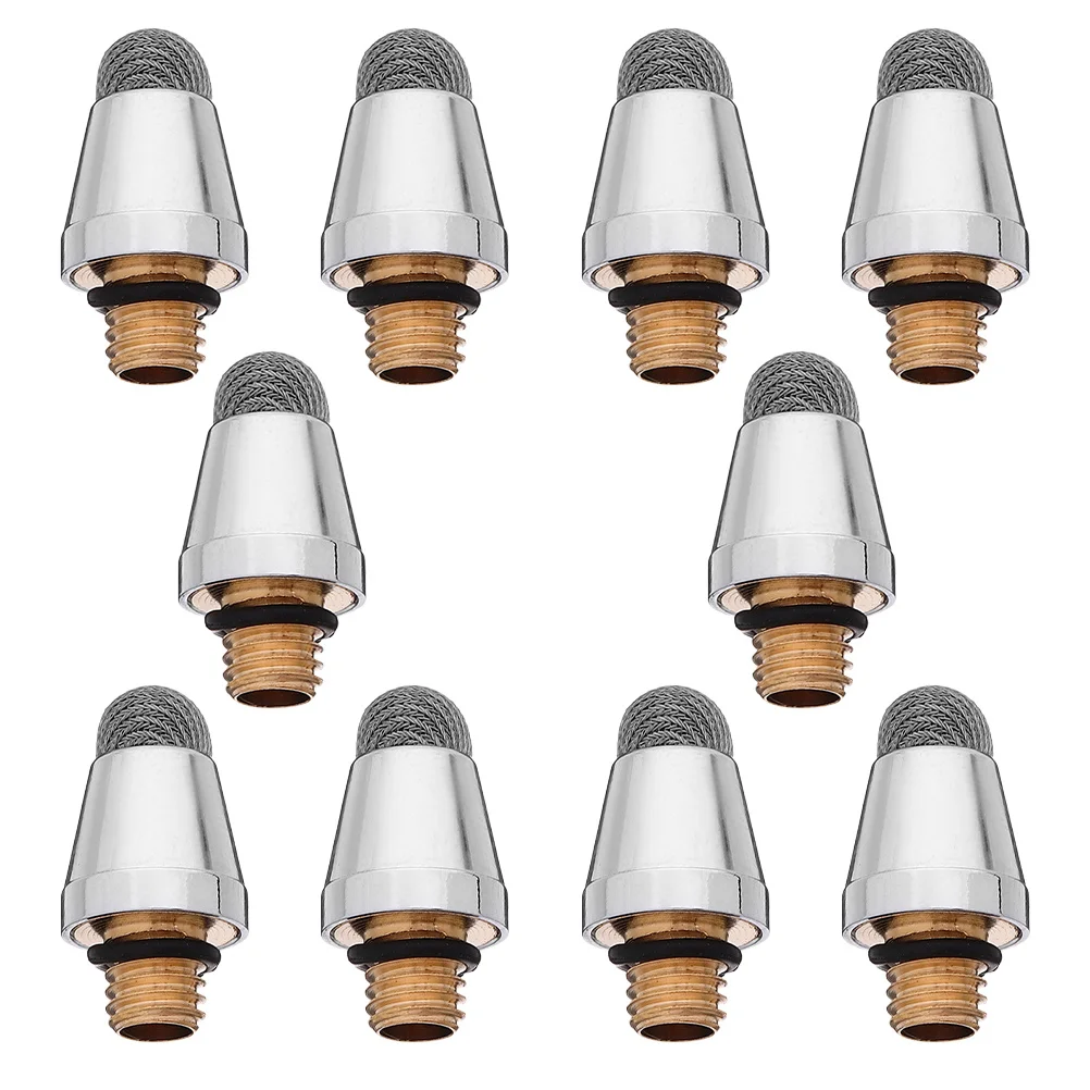 10 قطعة طرف قلم سعوي مقاوم للتآكل من الألياف الشبكية لنقل الإشارة المحسن على جميع أجهزة شاشة اللمس