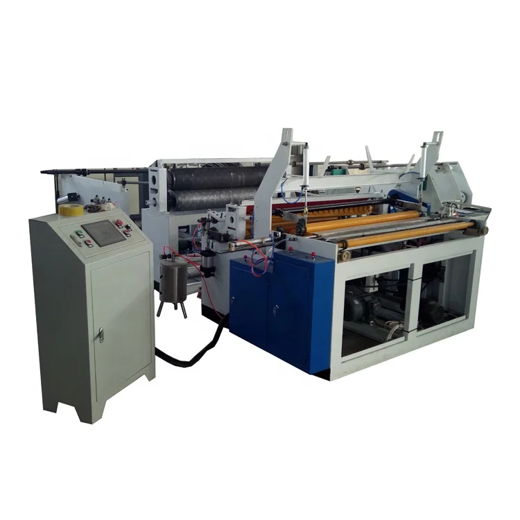 Best Selling Facial Tissue Napkin Embossing Machine Folding Fully Automatic Toilet Paper Slitting and Rewinding Machine