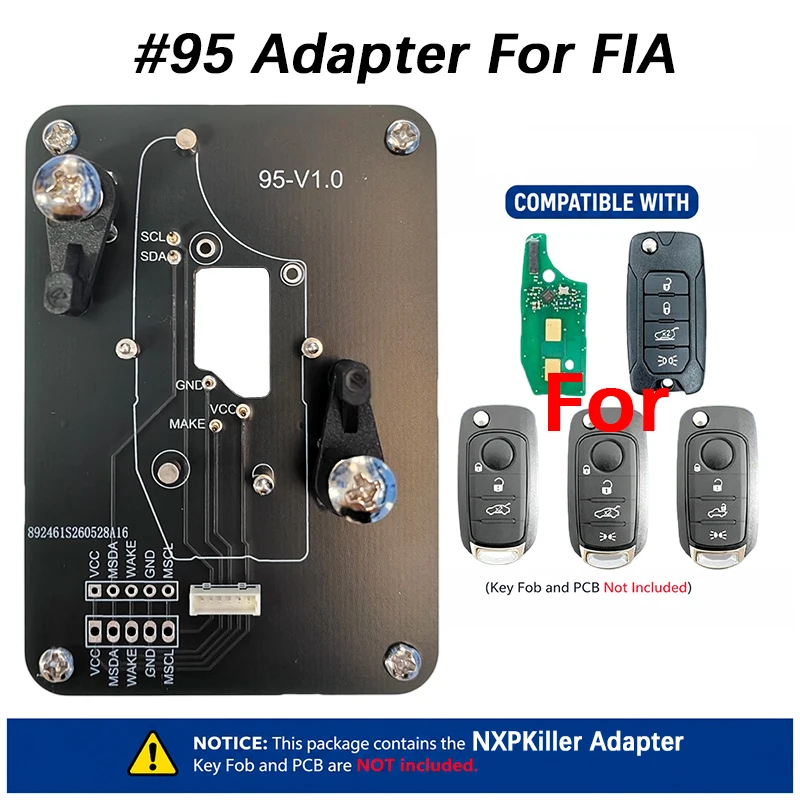 MCKB095 Lötfreier Adapter Kompatibel mit nxpkiller Passend für FCC RX2RKEL9 4A NCF Chip 434Mhz Für Fiat Egea Tipo 500X Für Jeep Renegade – Detail 7