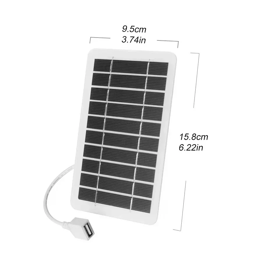 2W-15W Solarladegerät, tragbar, mit USB-C, schnelles Aufladen für iPhone, Samsung, Powerbanks, Camping, Wandern, Notstromversorgung, EESBAO