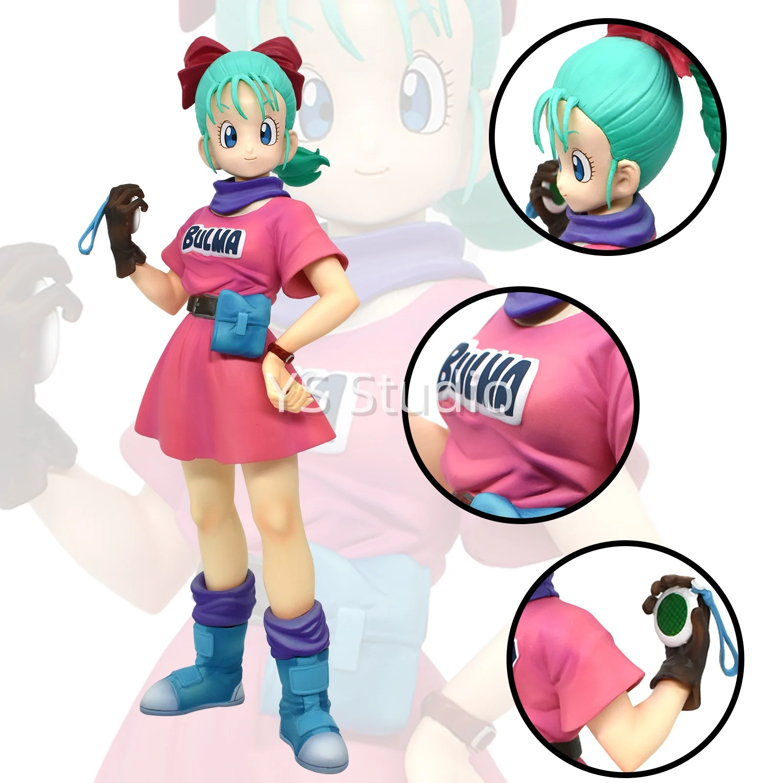 

26cm/10.24in Anime Dragon Ball Z Bulma Figure Bulma Action Figure Collection Model Toy Gift