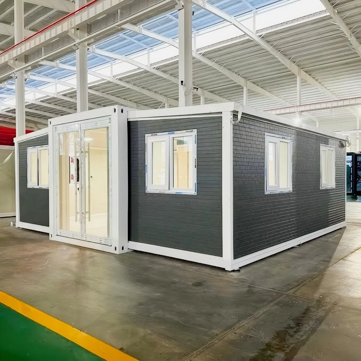 Customized Portable Folding House for Construction Site Folding Prefab House Container House Worker Shelter Fast Setup