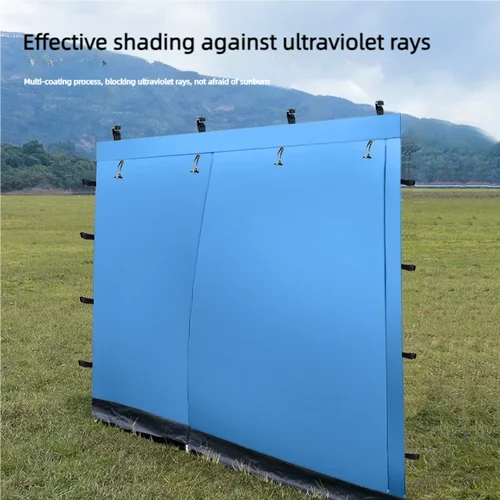 Imagen 2 del producto Paredes laterales de doble capa para tienda de campaña, dosel de 10x10, con cremallera, Gazebo, protección solar de pared lateral de malla, resistente al agua