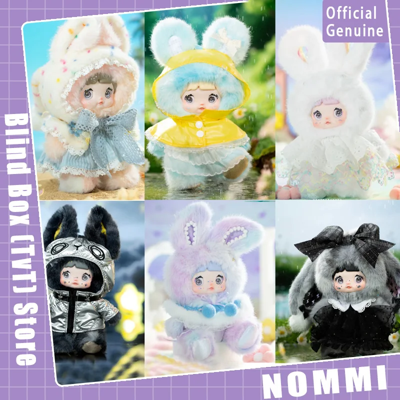 ตุ๊กตาวินิล Nommi Weather Forecast Series ของแท้ แบบสุ่มลายน่ารัก ของตกแต่งจี้ห้อยประดับ ของขวัญลึกลับสำหรับสาวๆ