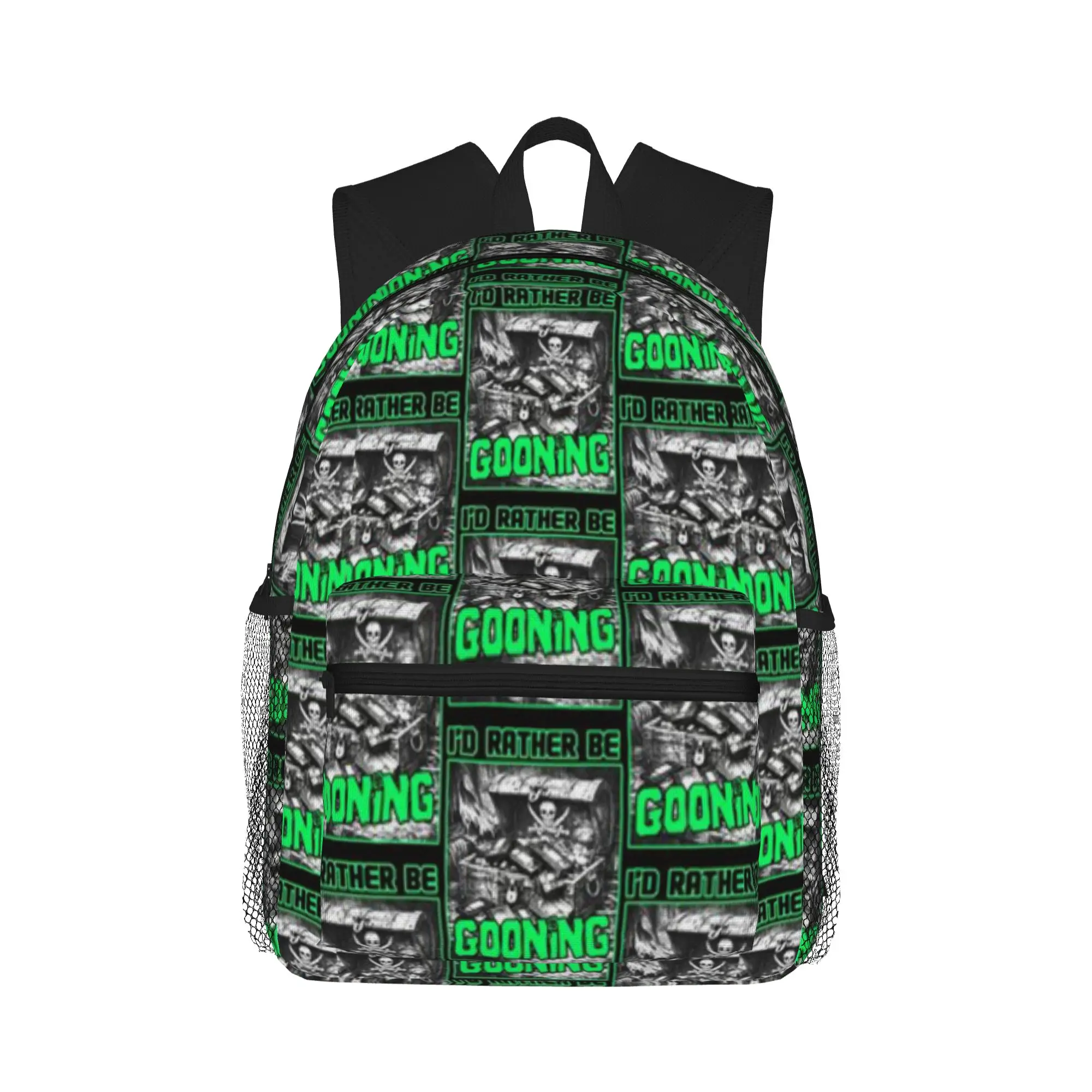 I d Rather Be Gooning  Casual Backpack for Students and Adults Student