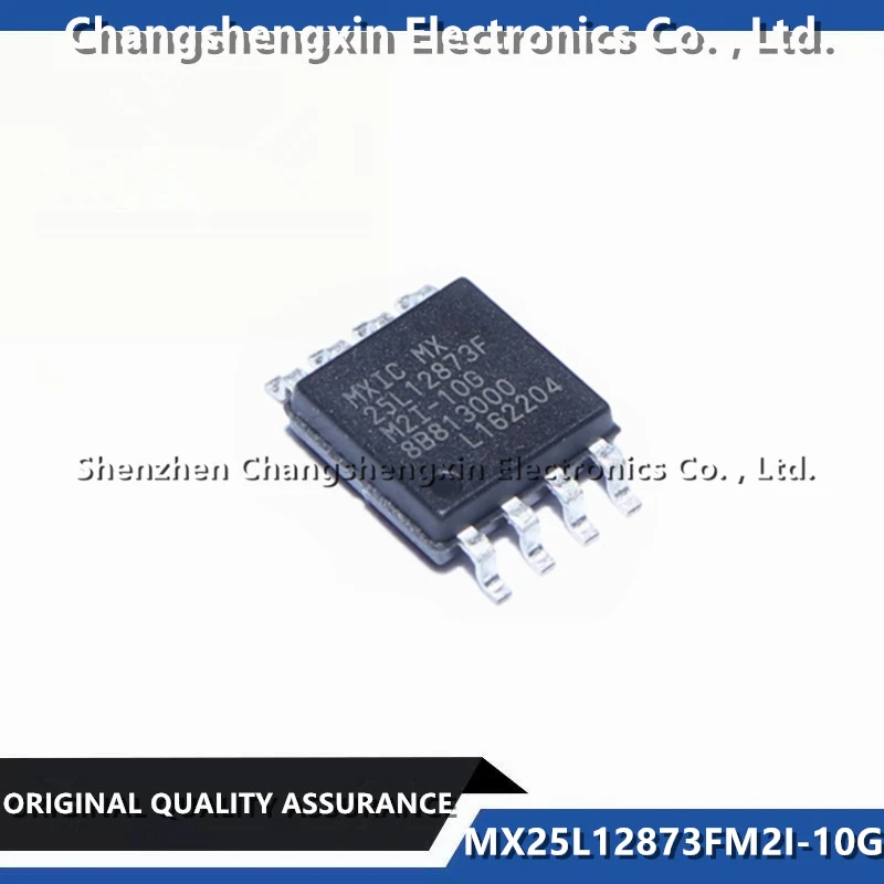 10PCS New Original MX25L12873FM2I-10G Not Verified FLASH - NOR Memory IC 128Mbit SPI Memory Interface 104 MHz 8-SOP