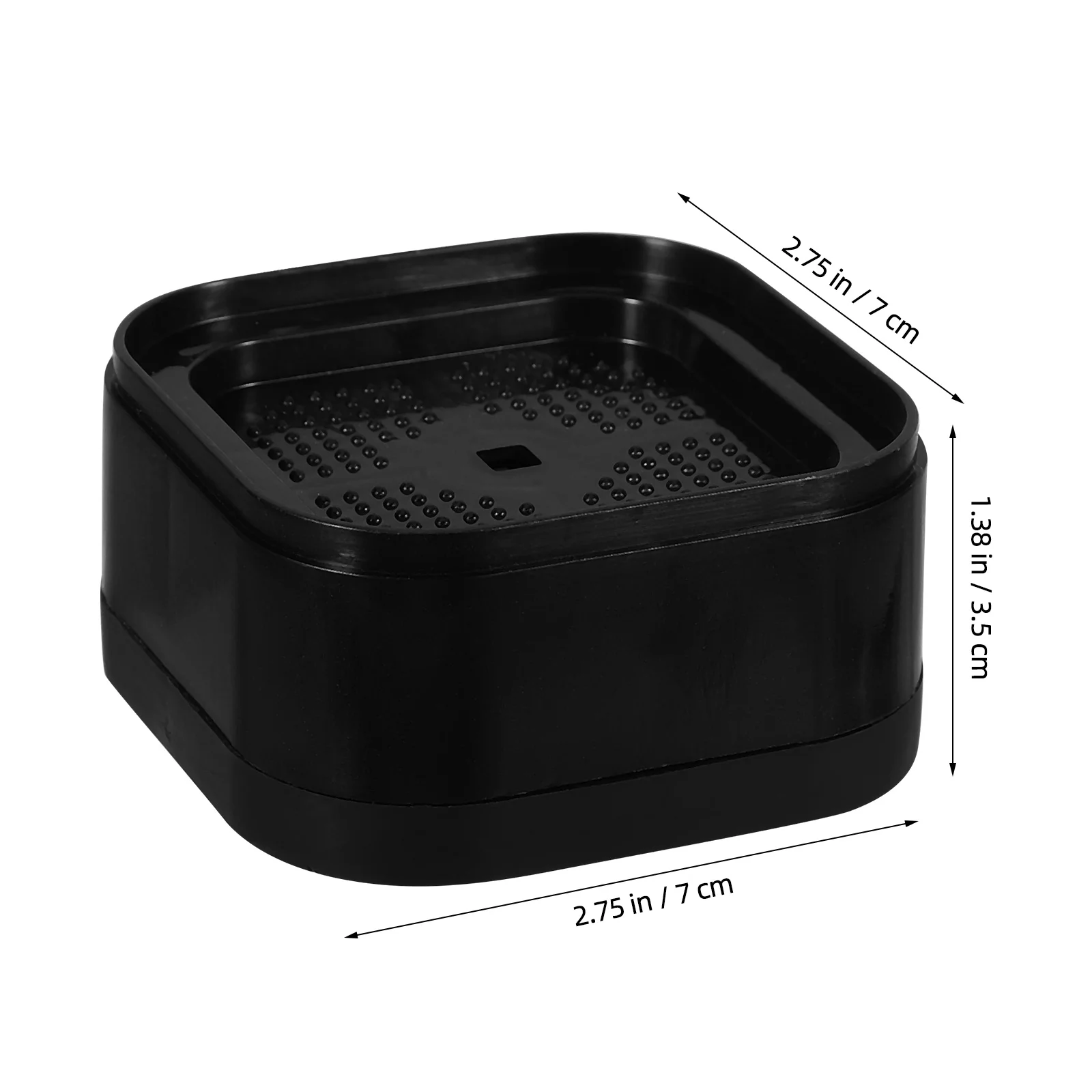 6 قطعة منصات مكافحة الاهتزاز إلغاء الضوضاء دعم قدم للغسالة الثلاجة منصات الأثاث عدم الانزلاق يحمي الغسيل #2