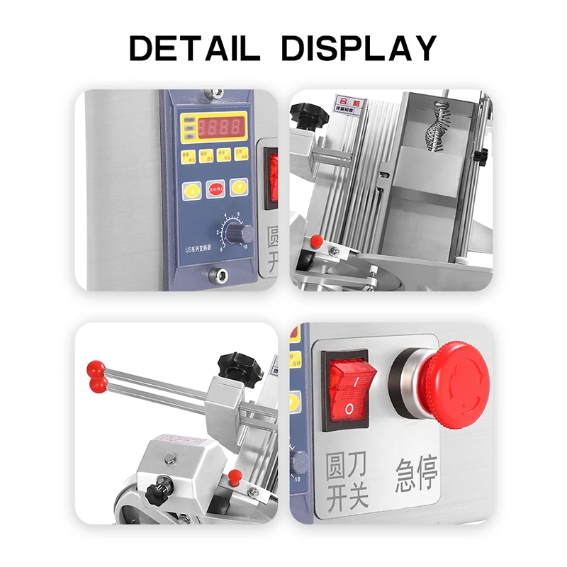 Picture 6: Fully Automatic Frozen Meat Cutting Machine Meat Slicer Machine for Meat Vegetable Fruit