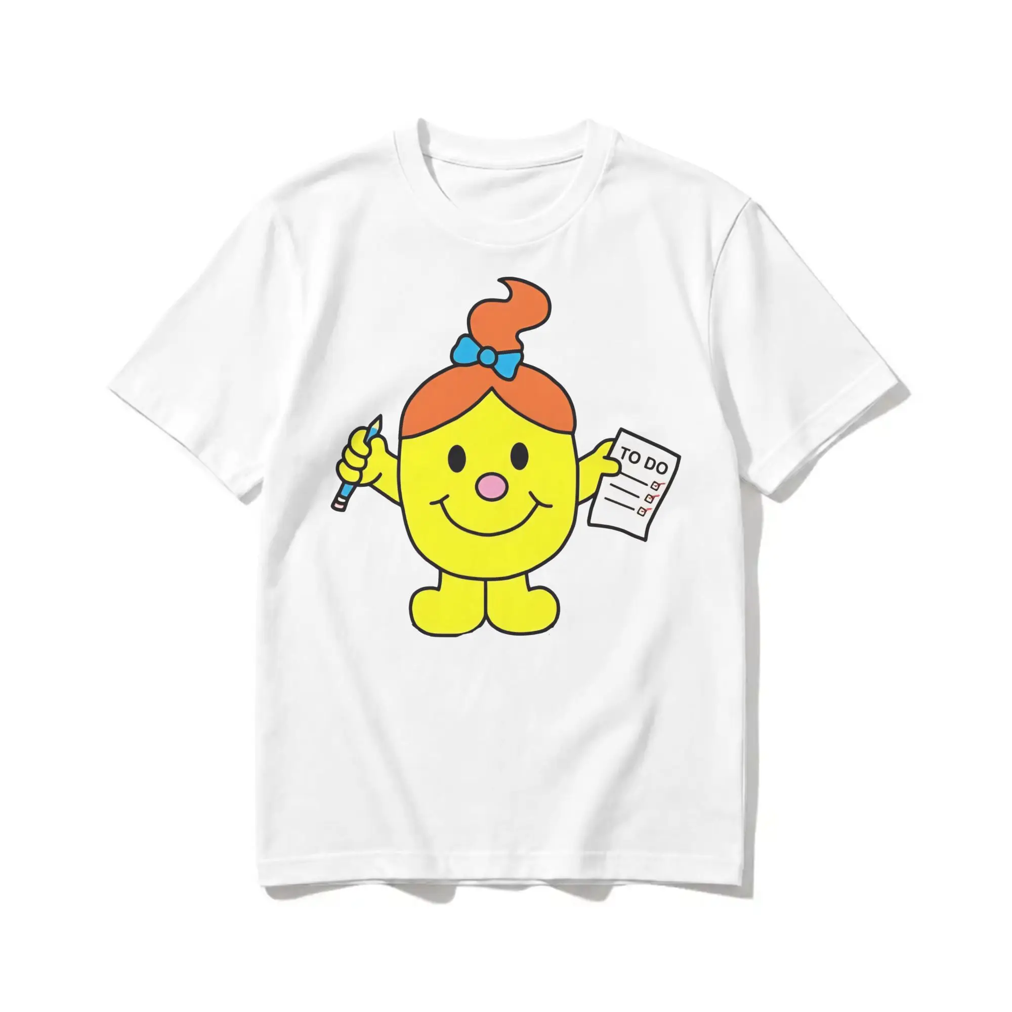 M-Mr M-Men L-Little M-Miss  Organized  T-Shirts Casual 100% Cotton Tees Round Collar Short Sleeve T Shirts 4XL 5XL 6XL Clothing