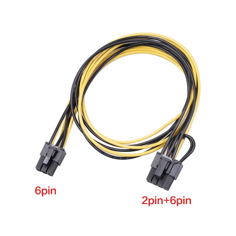 Power Conversion Board ,12 Ports Server Power Conversion Board 12Pcs 6Pin Power Cord With Toggle Switch