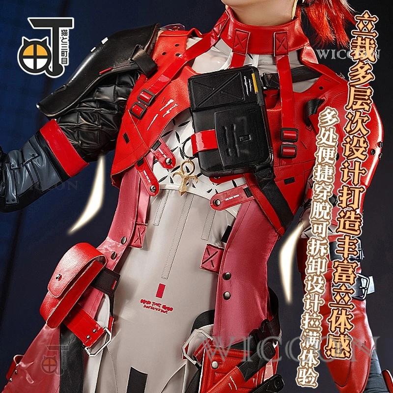 Wuthering Waves Scar Full Cosp – Anime Cosplay Outfits Male Bewertung und Preis
