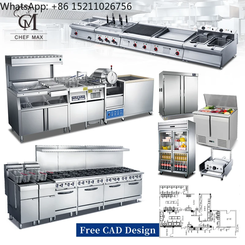 

Automatic Kitchen Equipment Manufacturer Restaurant -hines Cocina Industrial Equipments Gas Restaurant Equipment Kitchen