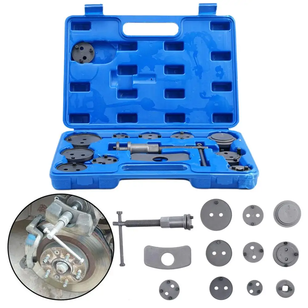 

12/13PCS Car Disc Brake Caliper Rewind Back Brake Piston Tool Brake Rewind Dropshipping Back Convenient Kit Compres V9Z9