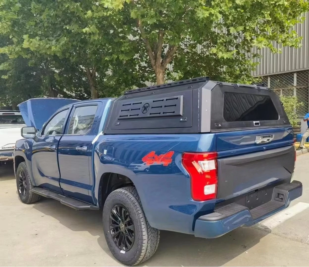 4X4 Factory Custom-fit Pickup Hardtop Canopy for Foton Tunland G7 Hardtop Leakproof Anti-rusted Topper Camper Shell Cap Aluminum