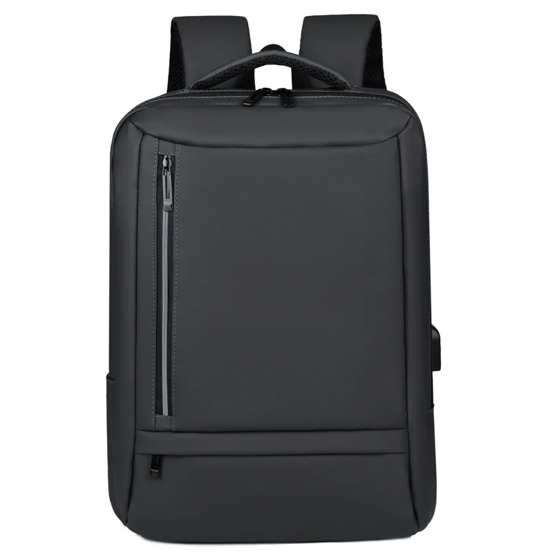Europe and The United States New Multifunctional Backpack Neutral Business Travel Backpack High-end Leather Fabric Backpack.