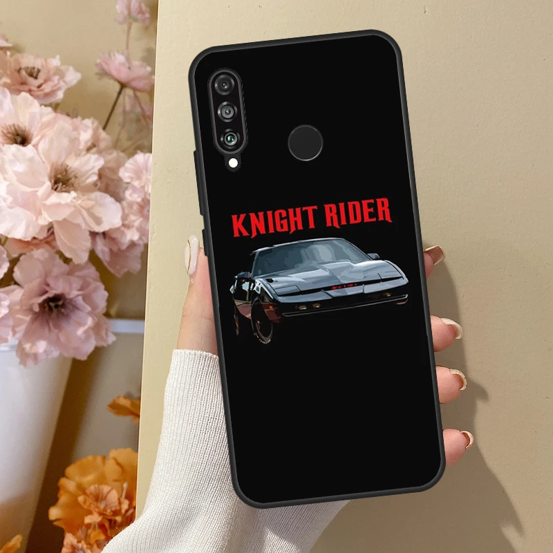 Hiệp Sĩ Rider KITT Xe Dành Cho Huawei P30 Pro P50 P20 P40 Lite Nova 5T P Thông Minh 2019 2021 bao Da Dành Cho Danh Dự 50 Lite