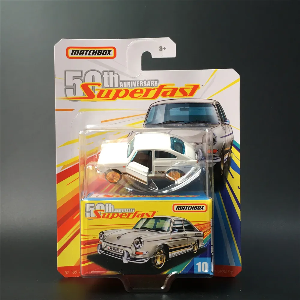 Matchbox 50th Anniversary GBJ48 Puka Engineering Desktop Model Toy Car Collectible Scale Holiday Decoration Gift for Boys