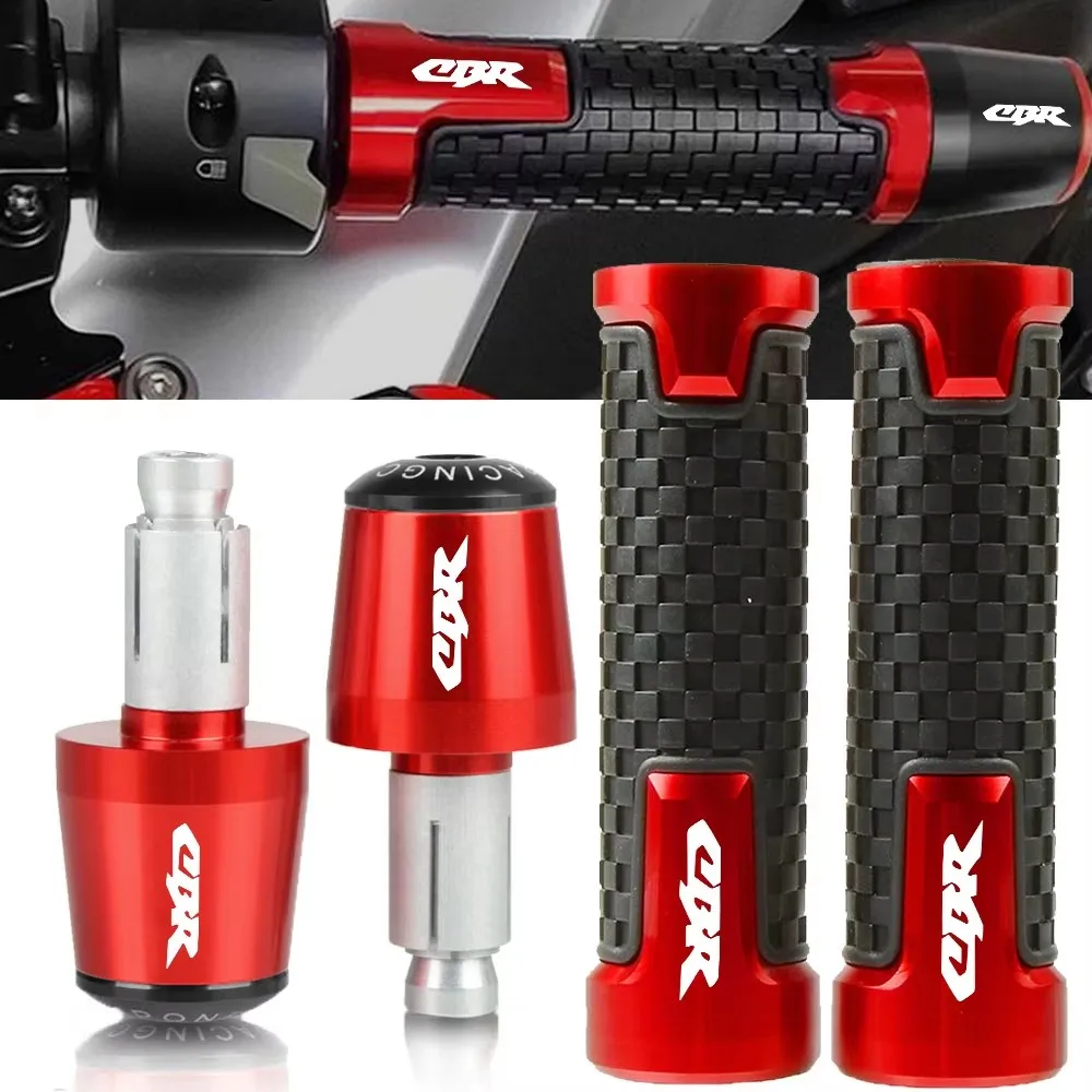 

FOR HONDA CBR600 F2,F3,F4,F4i SPORT/F CBR 600 CBR600F 1991-2016 Motorcycle handlebar grip end handle bar grips CBR600RR 2023 24