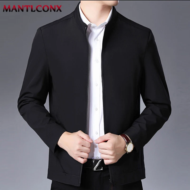 

Quality Casual Men's Business Jacket Luxury Office Dress Coats Social Men's Jacket Formal Outerwear Male Business Coat Black 3XL