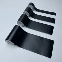 3/5/7/10CM Black Matte Vinyl Wrap Tape Window Trim Film Blackout Chrome Delete Vinyl Wrap Roll For Car Pillar Hood Roof