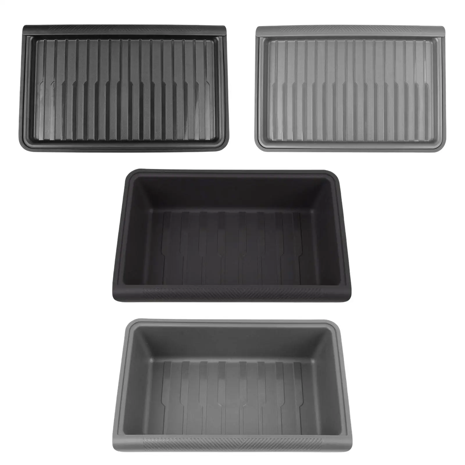 under Seat Storage Box Bin Accessories for Model Y 39cmx24cmx11cm