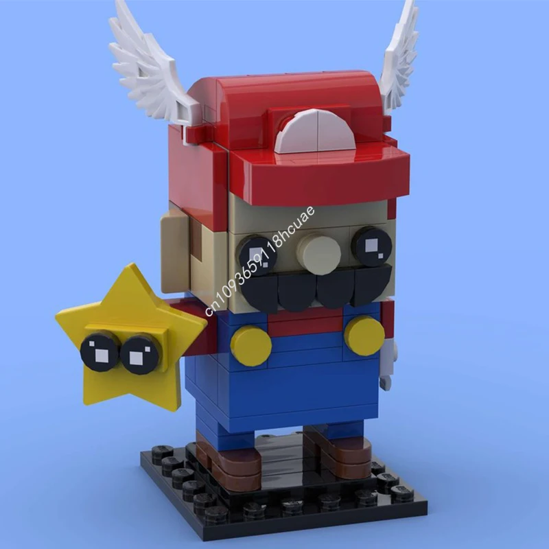 

105pcs MOC Super Adventure Game Version Brickheadz Model Building blocks Assemble DIY Kids toys Christmas gifts