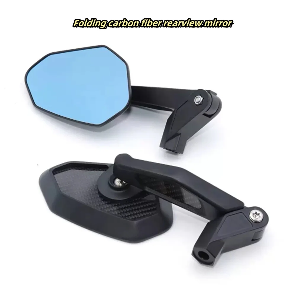 FOR ZONTES 150X 150V modified folding carbon fiber high-definition rearview mirror CNC rearview mirror blue light