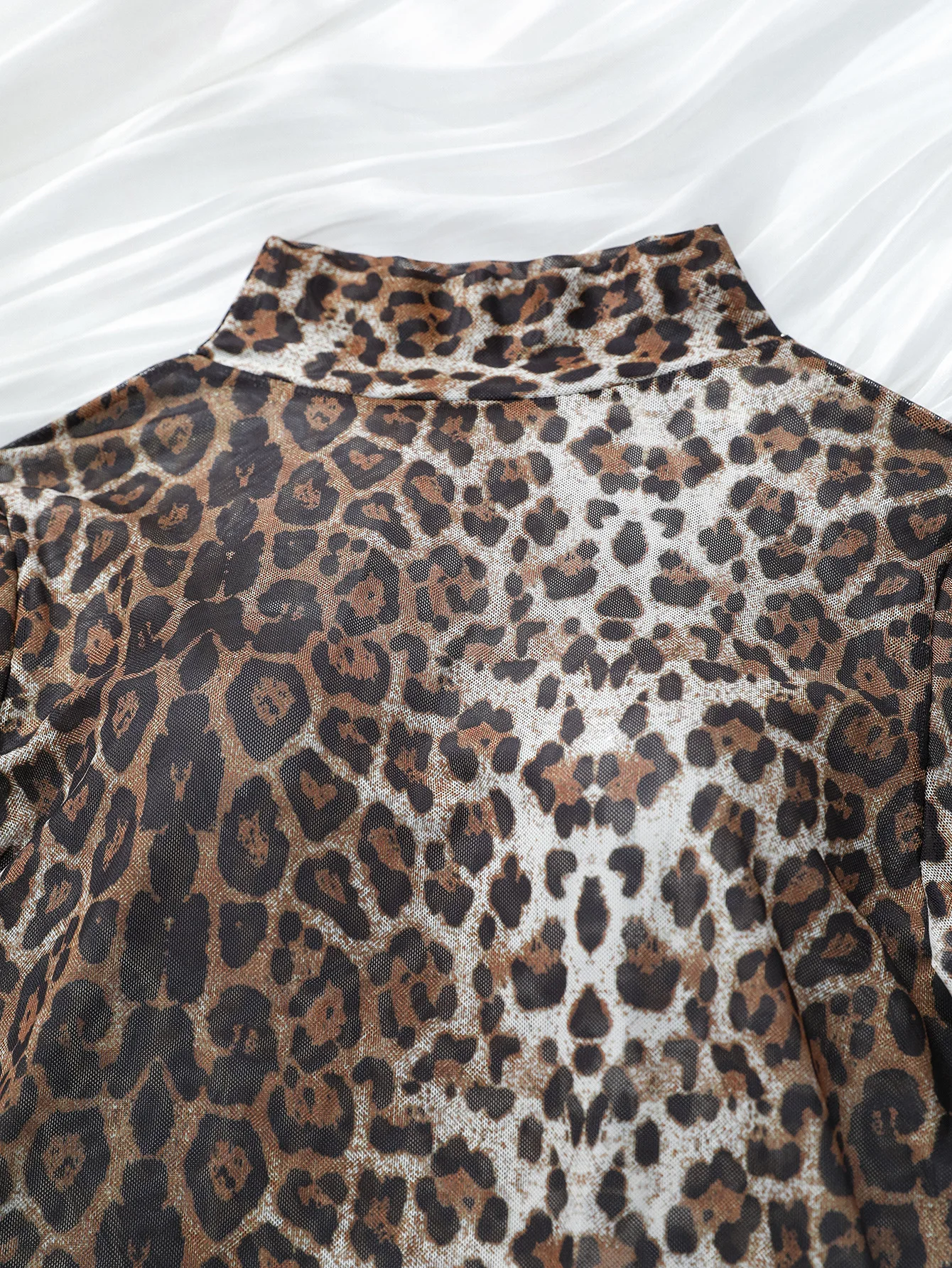 Summer plus Size Sexy Leopard Print  Women's apewear Tummy Control Butt Lifting High Waist ort Pants Base irt