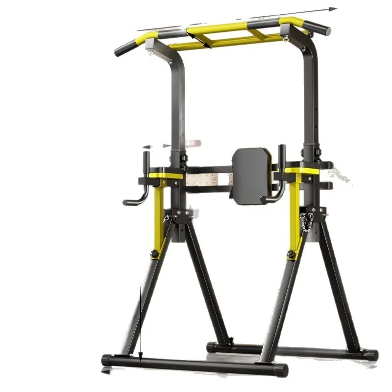 Indoor Foldable Pull Up Dip Bar, Home Gym Workout Frame for Pull-ups and Dips, Kids Swing Bar, Solid Adjustable Stable Compact