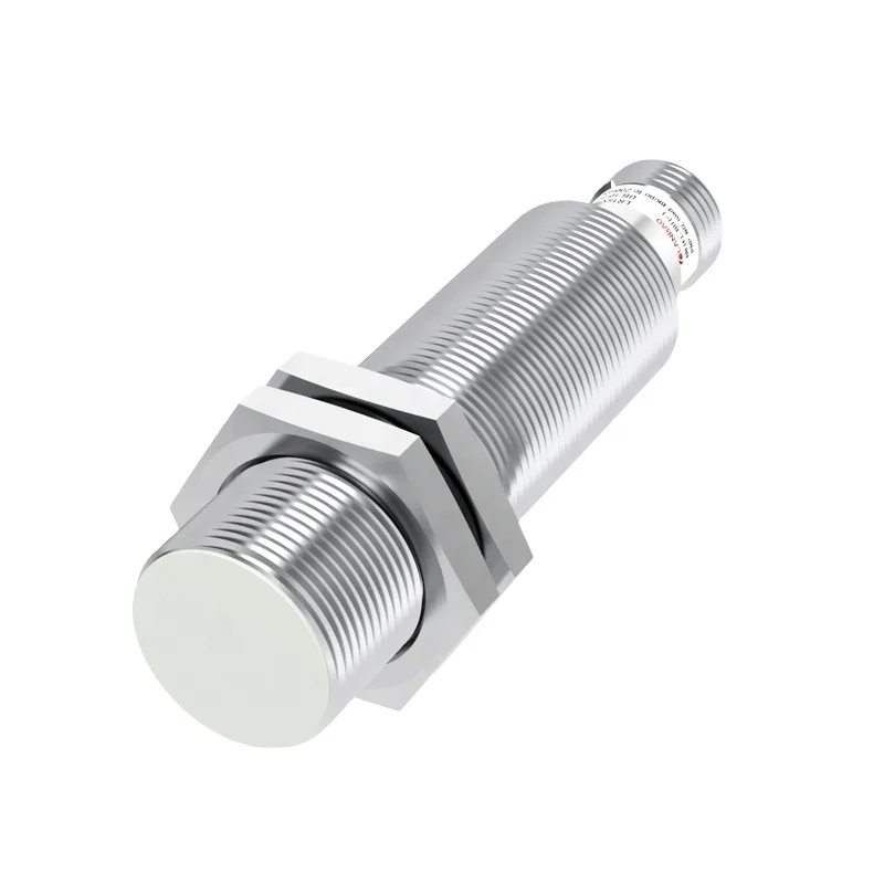 Lanbao Standard Lr18 Series M18 Inductive Sensor Metal Housing Dc 2 Wires Proximity Switch Ce M12 4 Pins Connector Type