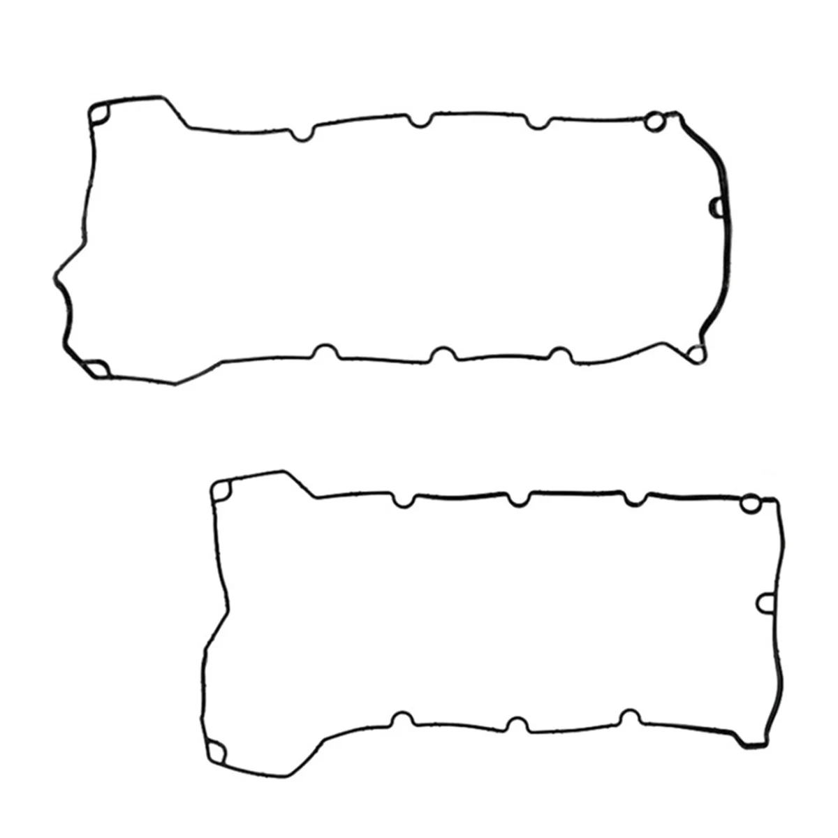 

Car Valve Cover Gasket Set for Porsche Cayenne Panamera Turbo M48 4.8T V8 2008-2014 94810593601 & 94810593501