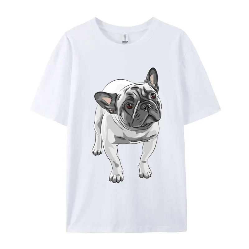 Sad Pug Dog 100% Cotton Fabric Men T Shirt Print Tops T Shirt New Design Dog Lover Owner Gift T Shirt Fashion T Shirt Men