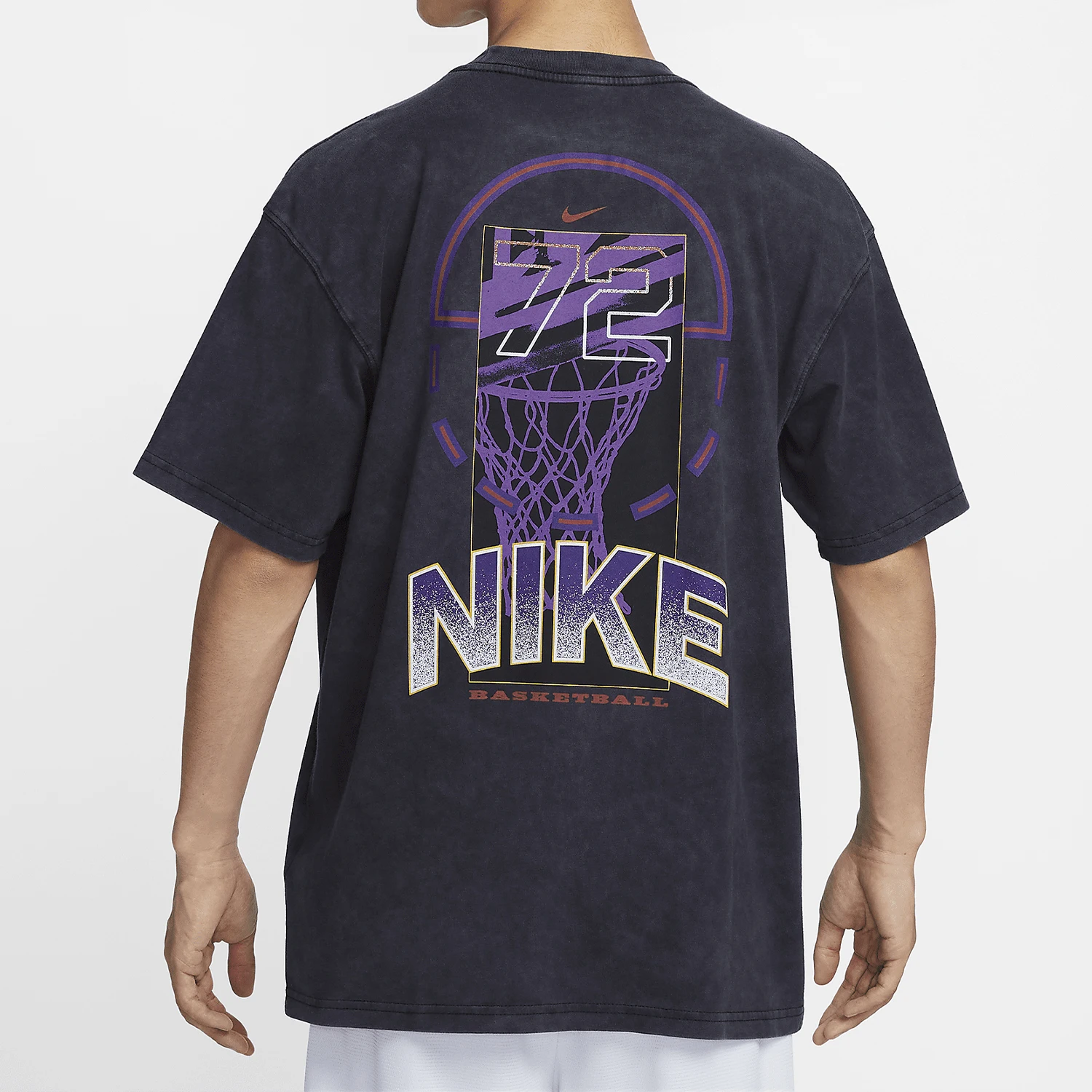 Nike Authentic Current Season New Men's Knitted Soft Skin-Friendly Short Sleeve T-Shirt FZ8094-010