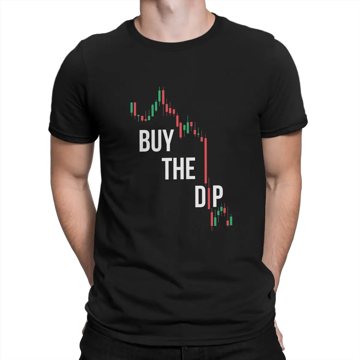 

Биткойн купить Dip BTFD Мужская футболка с круглым вырезом
