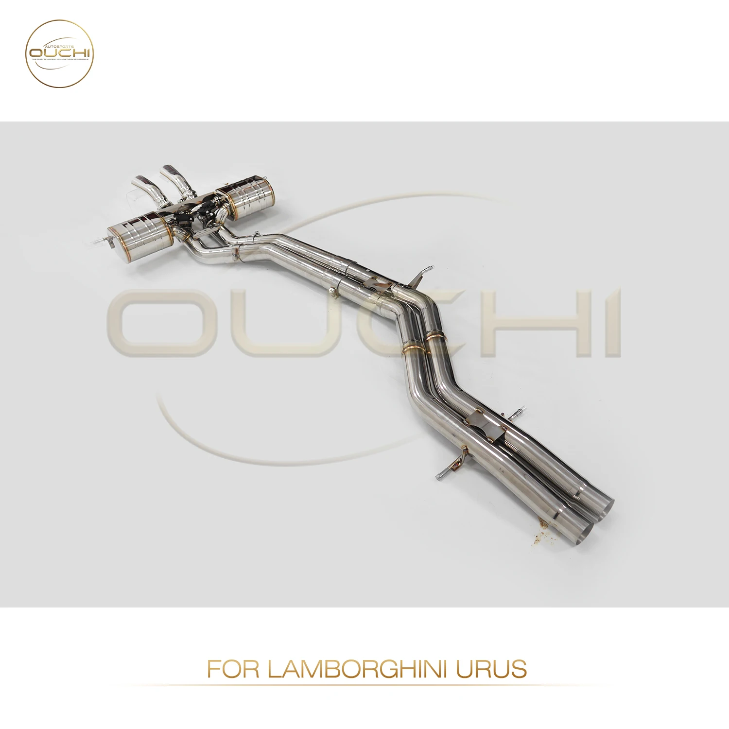

Stainless Steel Catback Exhaust For Lamborghini Urus 4.0T V8 2018+ Valved Performance System Unleash