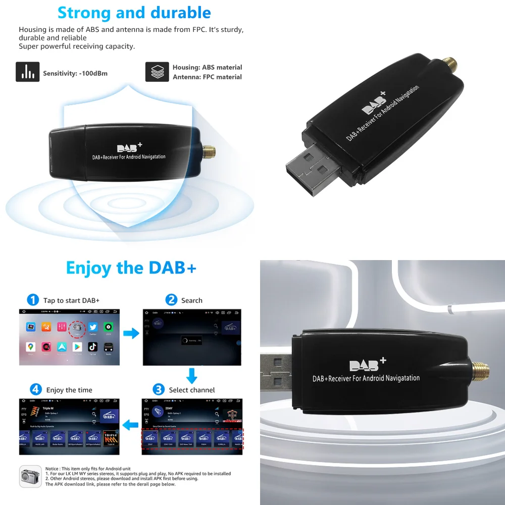 Universal Car Dab D… - image