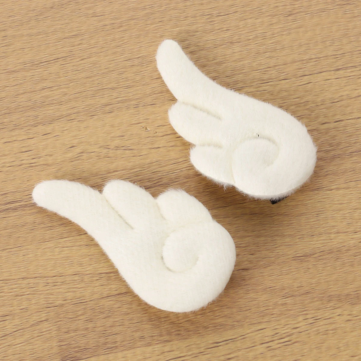 

2 Pairs Cartoon Hair Clips Accessories for Girls Kids Christmas Wings Child Bow