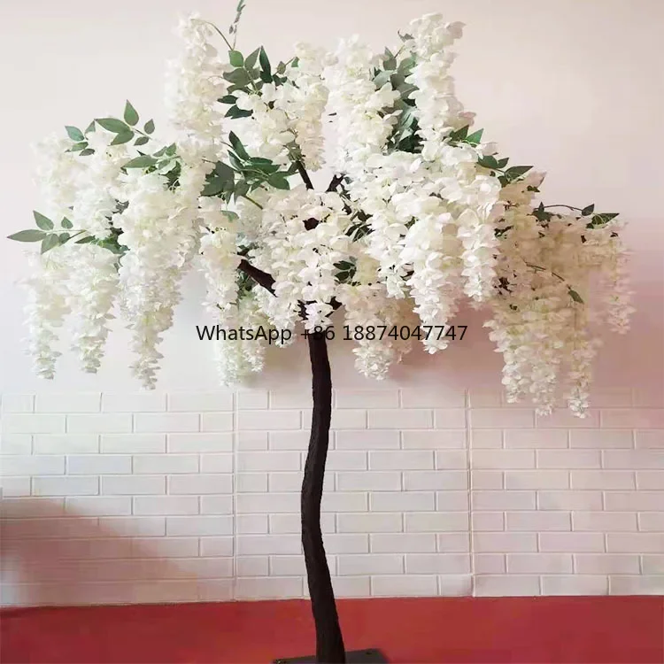 Ornement d'arbre de Noël Élsans fleur, plante artificielle durable, palmier et fleurs