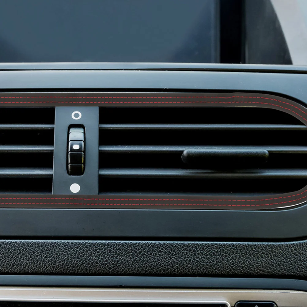 

1 Roll 4-Meter Car Door Gaps Trim Sturdy Pu Flexible Strip Easy Install No Tools Auto Body Molding Decor Vehicle Interior