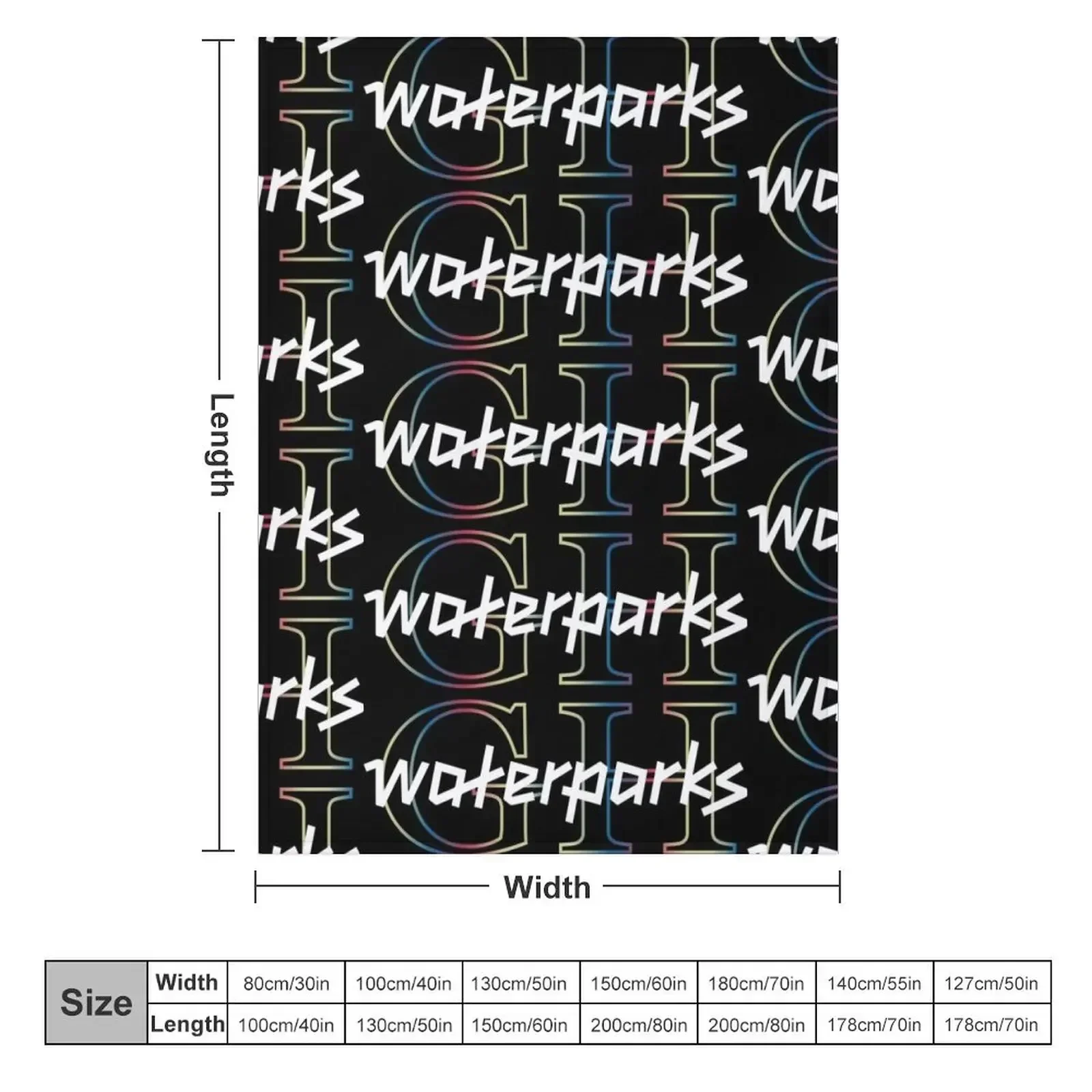 greatest hits -waterparks inspired Throw Blanket couch cozy soft plush fuzzy picnic outdoor blanket