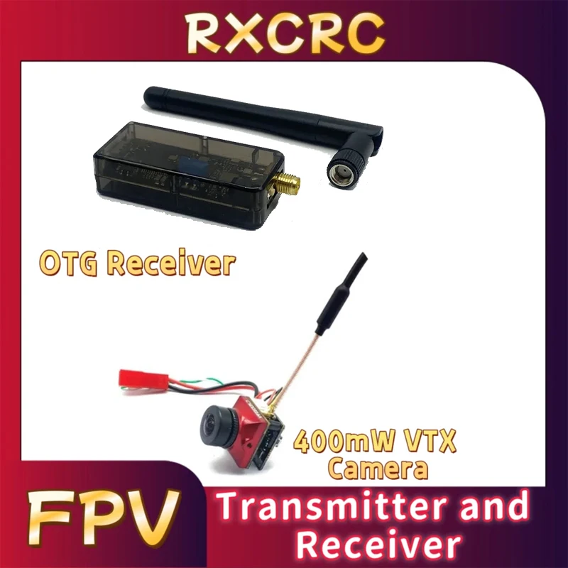 

RXC 5,8G 400 МВт Модуль VTX-передатчик Caddx Ratel 2 V2 Камера «все в одном», приемник FPV OTG. Для радиоуправляемого мультикоптера FPV Дрон.