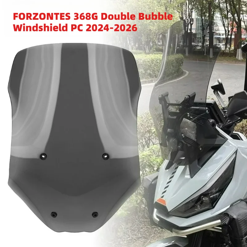 

Hot Selling FORZONTES 368G Double Bubble Windshield PC 2024-2026