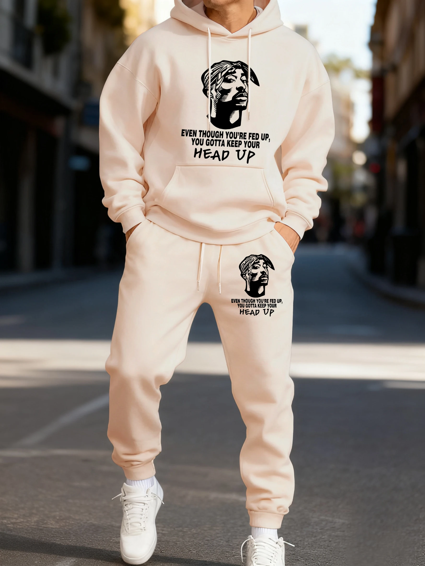 

Мужские осенние мягкие длинные брюки с принтом, толстовки, комплекты спортивных зимних флисовых спортивных штанов, теплая модная удобная спортивная одежда