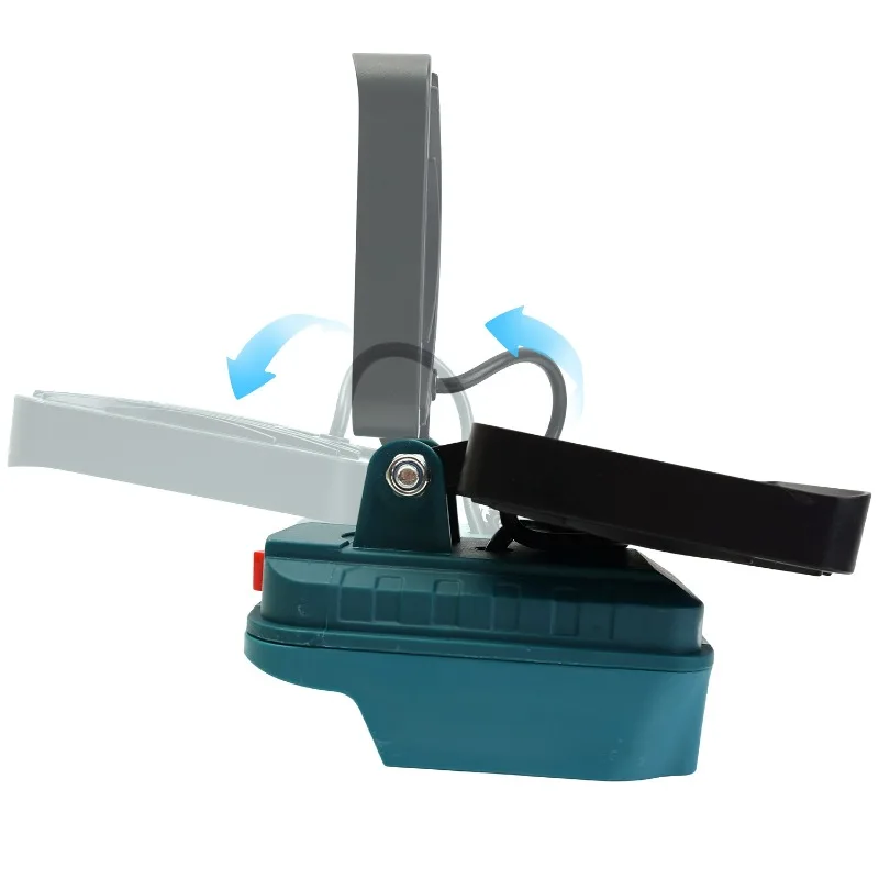 في الهواء الطلق مصباح يدوي لماكيتا 14.4 فولت-18 فولت بطارية ليثيوم أيون LED العمل ضوء الطوارئ الصيد مصباح يدوي أدوات الإضاءة على المدى الطويل