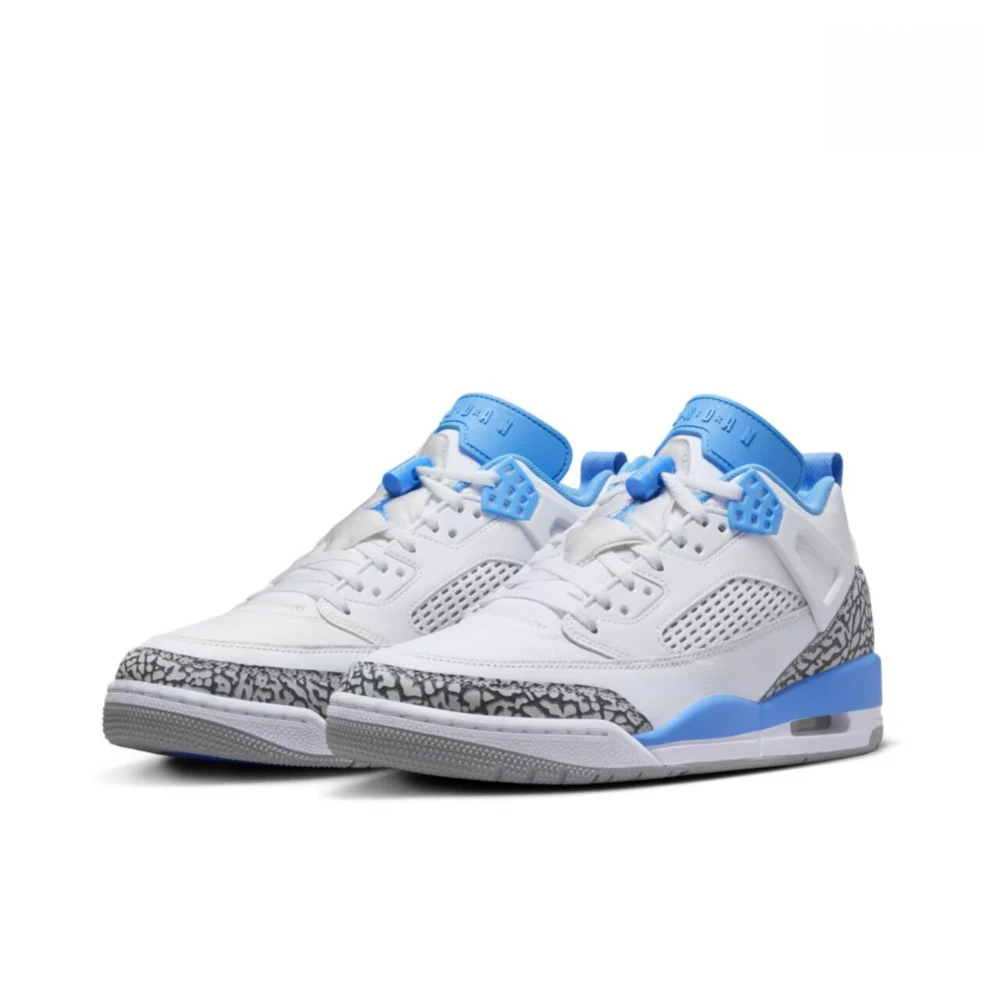 

Баскетбольные кроссовки Nike Air Jordan White/Blue North Carolina Blue Spike Lee с амортизацией, прочные, низкие, FQ1759-141