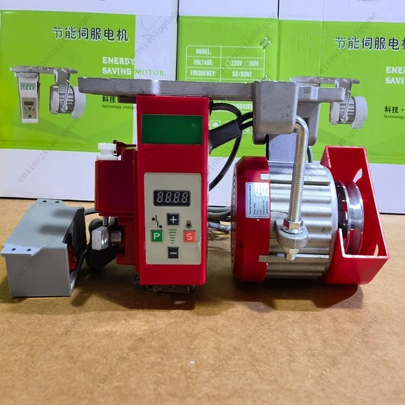 220V Flachbett-Doppelnadelmaschine mit Kantenkopierfunktion, bürstenlosem Servo-Motor und geräuscharmem Betrieb. – Detail 4